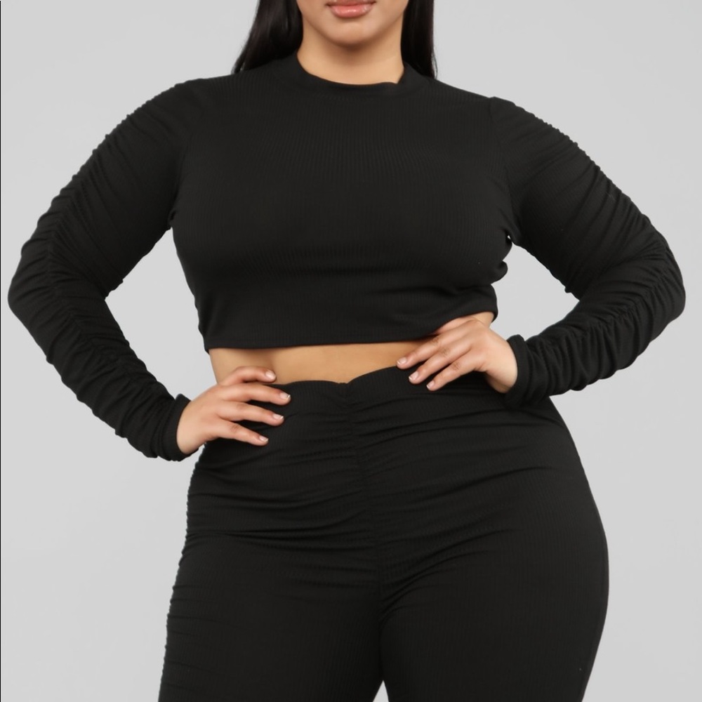 Ruched Pant set